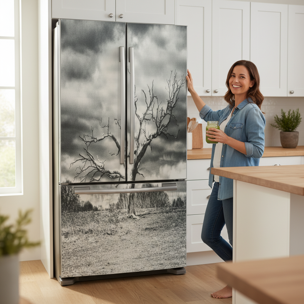 Dark Forest Reverie Fridge Wrap