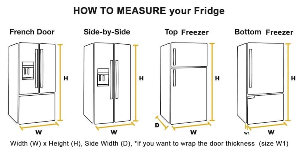 Fridge Wrap Stained Glass Tree