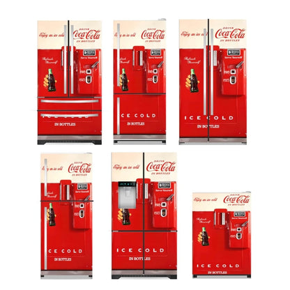 Vintage Coca-Cola Machine Fridge Wrap